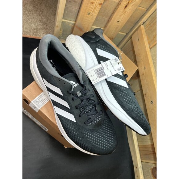 Adidas Supernova 2 M Mens Running Shoes GW9088 Black/White Size 11.5 - Picture 2 of 9